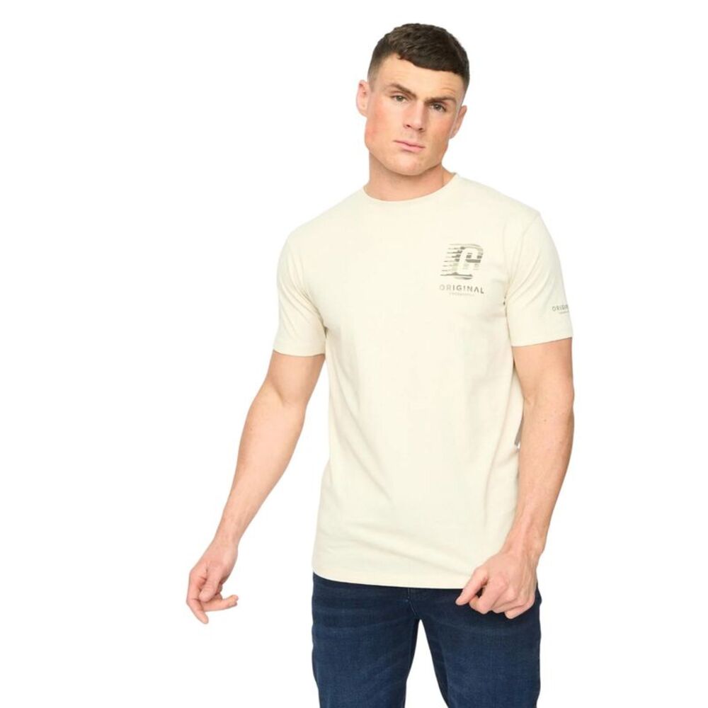 Crosshatch Mens Winchamp T-Shirt / Neutral
